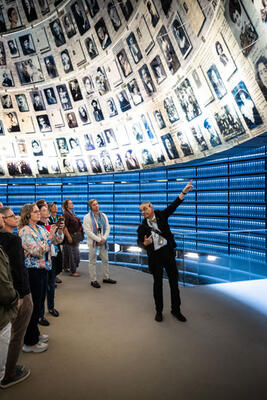 Leaders of Design visiting Yad Vashem, the World Holocaust Remembrance Center