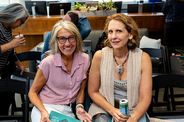 Jill Beckman and Vicki King of Happy Canyon Flowers